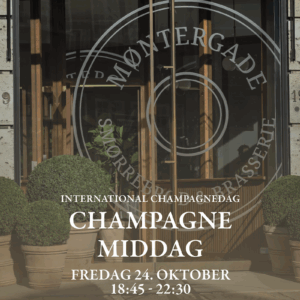 International Champagnedag 2025 - Champagnemiddag, Restaurant Møntergade